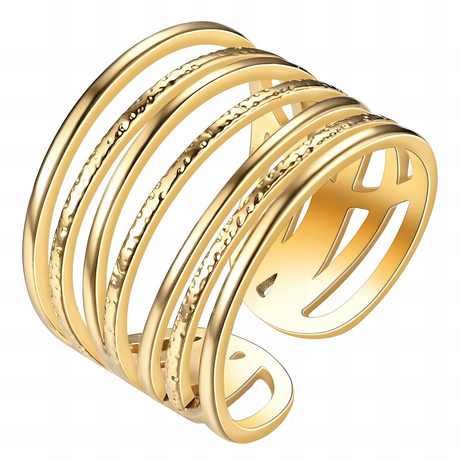 Layered Ring Gold