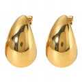 Teardrop Earrings Gold