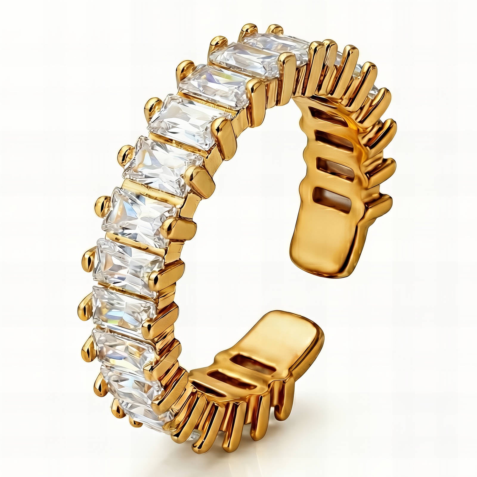 Cubic Zirconia Ring White